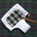 Wrist Plaid Rustikana Black L Another Side.webp