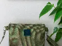 Croped Front Crossbody Bag Orsa Green Brown M.webp