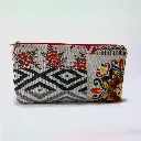 Back Side Front Zipper Notions Pouch Ethnic Ghey M.webp