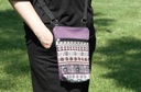 Crossbody Purse Tribal Print Violet S