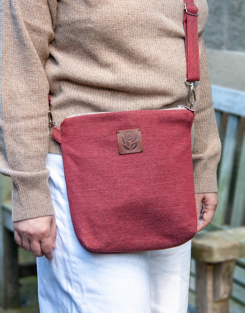 [crb-orsa-cherry-m] Medium Crossbody Bag Orsa Cherry Beige M