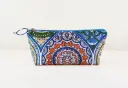 Zipper Notions Pouch Mandala Blue