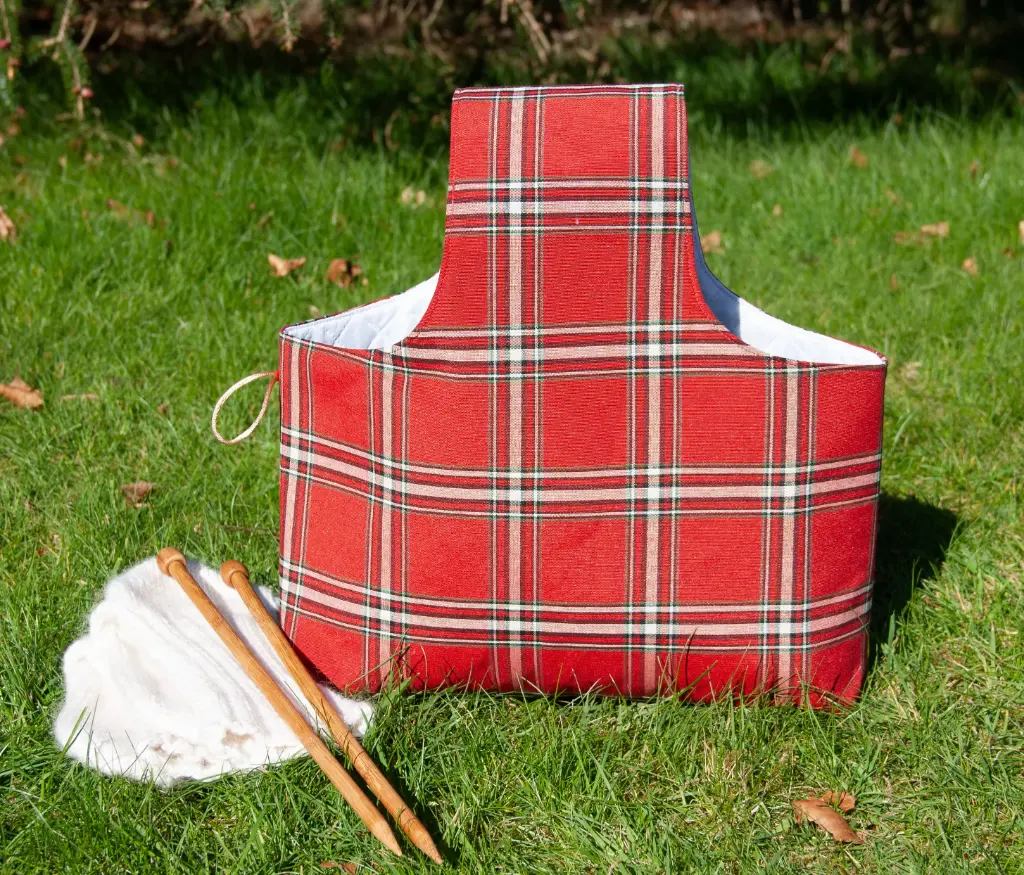 [pbw-plaid-red-l] Wrist Plaid Red L